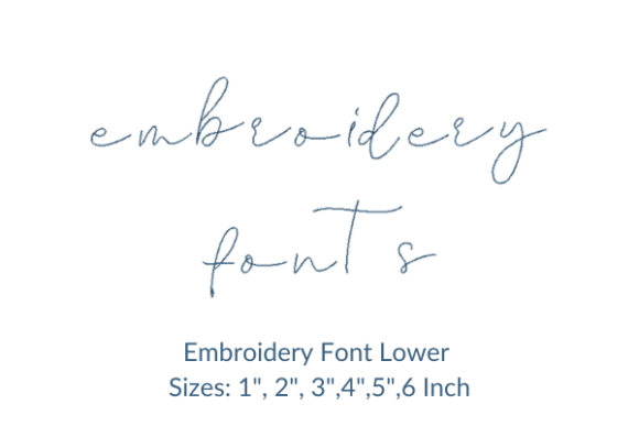 Dealoras Font Lowercase: The Ultimate Solution for Personalized Embroidery