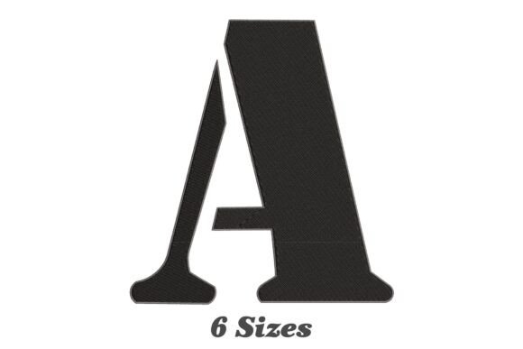 Spruce Up Your Fabrics with the Charming Elegance of an Embroidered Letter A